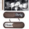 Dishwasher Magnet Surface Dirty Sign Easily Indicate To Dishwasher Status Magnet Easy Clean Clean Dishwasher Sign for Kitchen