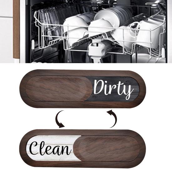 Магнит Чистый Грязный Знак Легко Указывает Статус Посудомоечная Машина Магнит