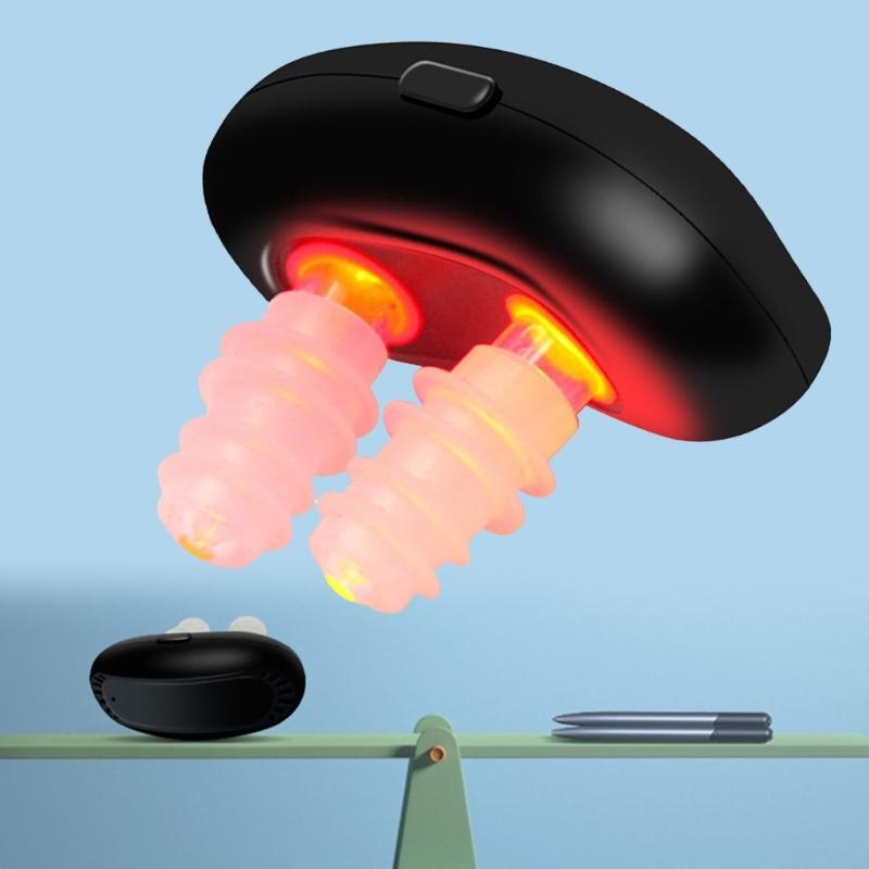 USB-перезаряжаемый прибор для назальной терапии красным светом для быстрого облегчения заложенности носа и улучшения дыхания