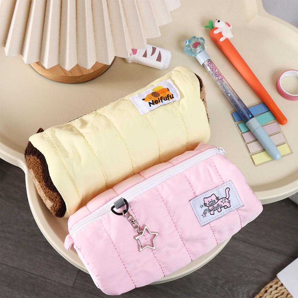 Pen Holder Stationery Bag Storage Bag Pen Case Design Cake Roll Pencil Bag Cosmetic Bag