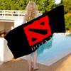 Горячая игра D-Dota 2 Большие пляжные полотенца из микрофибры Быстросохнущее полотенце Песчаные пляжные полотенца Полотенце для бассейна для путешествий Бассейн Йога