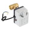 Motorized Ball Valve Electrical 2 Way Normally Open Manual Automatic DN15 AC220V
