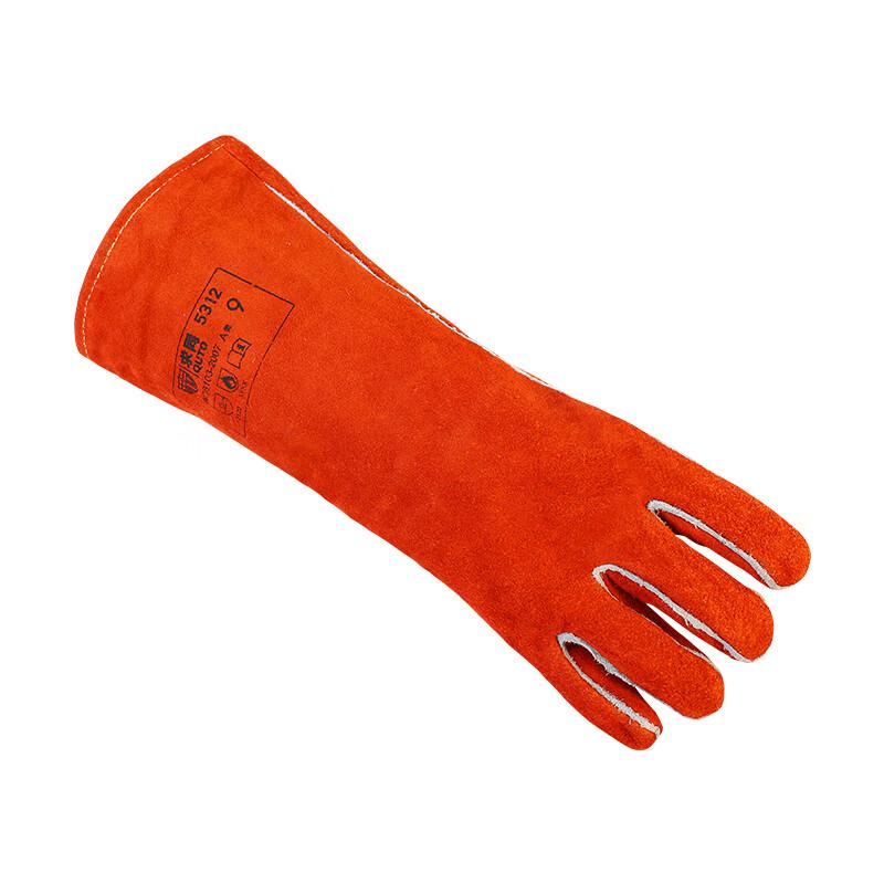 Welding Gloves, Cat And Dog Scratch-Resistant, Tear-Resistant, Wear-Resistant, Anti-Scalding, Spark-Splashing, High-Temperature Resistant, 40CM