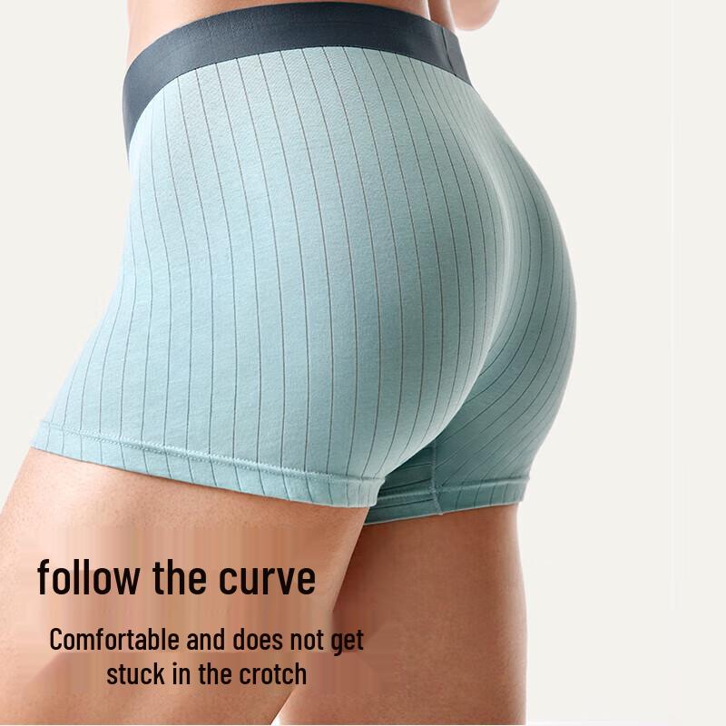 PurCotton Мужские ультратонкие антибактериальные трусы-боксеры, 2 шт.