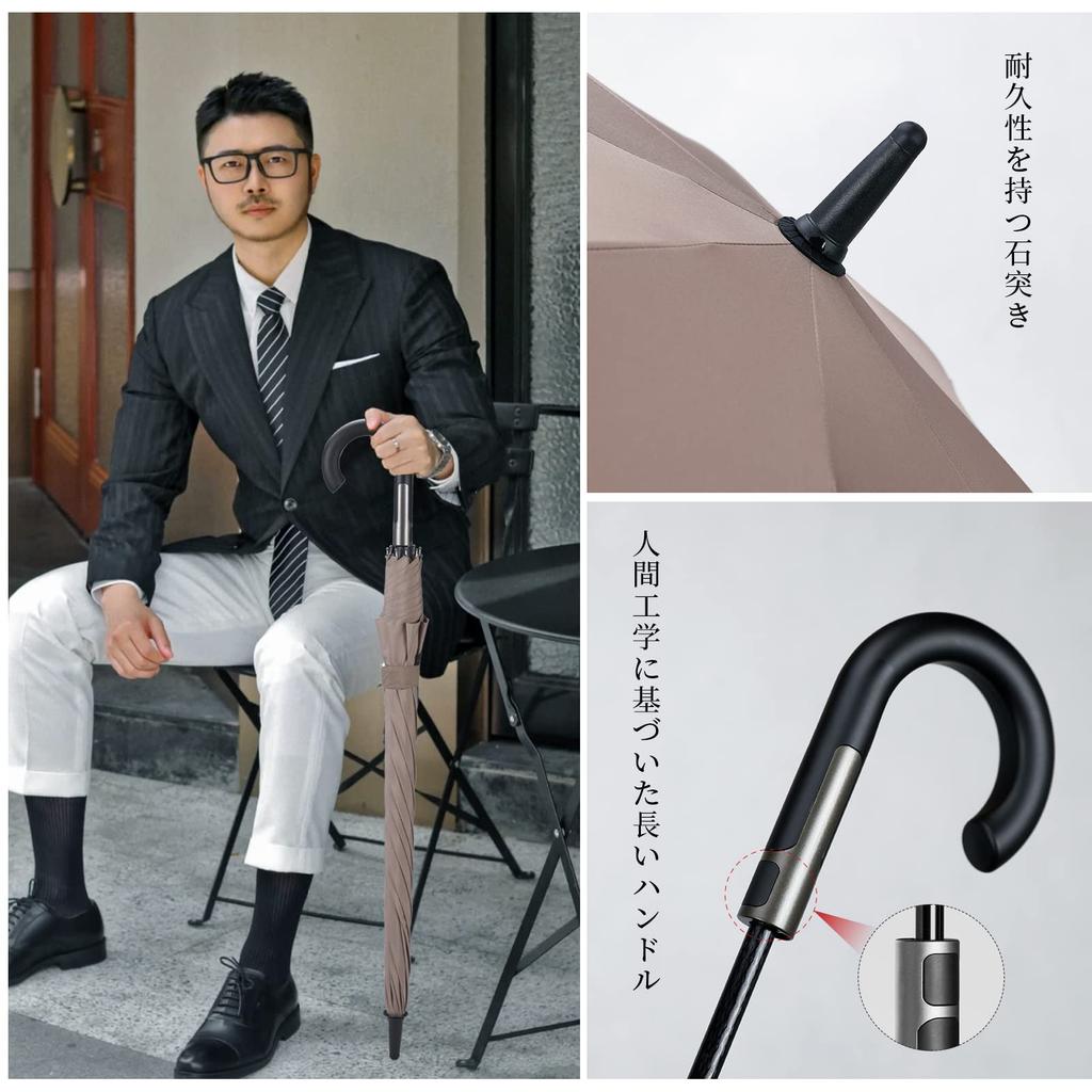 Прорыв в воде Vialifer длинный зонт для мужчин и супер вода 260T высокопрочное стекло тефлон ветер автоматическое открытие трость для хранения в дождь или в солнечную погоду