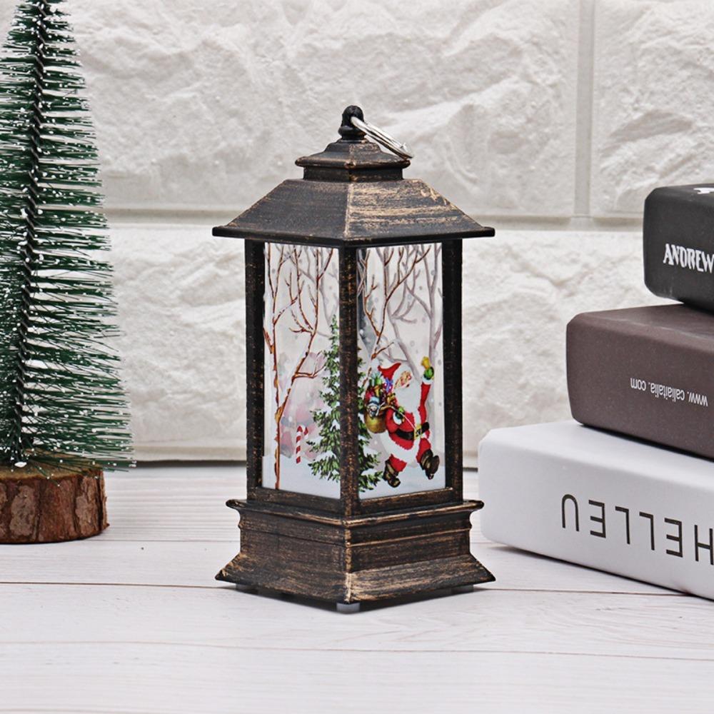 Handheld LED Lights Christmas Lantern Tabletop Decor Light Decoration Light  Christmas Decorated