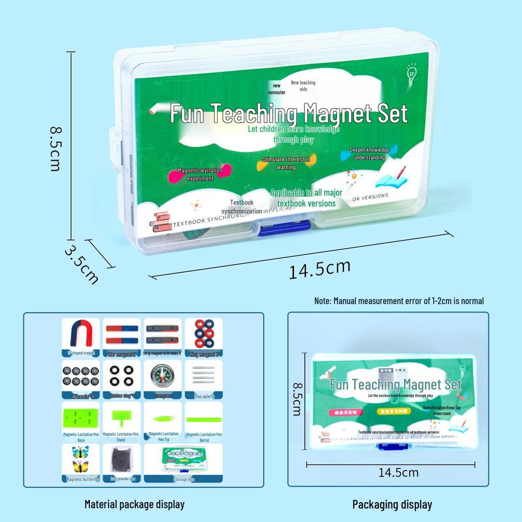Набор для научных экспериментов с магнитами «Сделай сам» для детей начальной школы