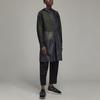 Y-3 SS22 Однотонное пальто средней длины с капюшоном Женские пальто черного цвета HG8672