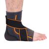 Ankle Support Brace Compression Breathable Foot Elastic Guard Strap (L for Man)