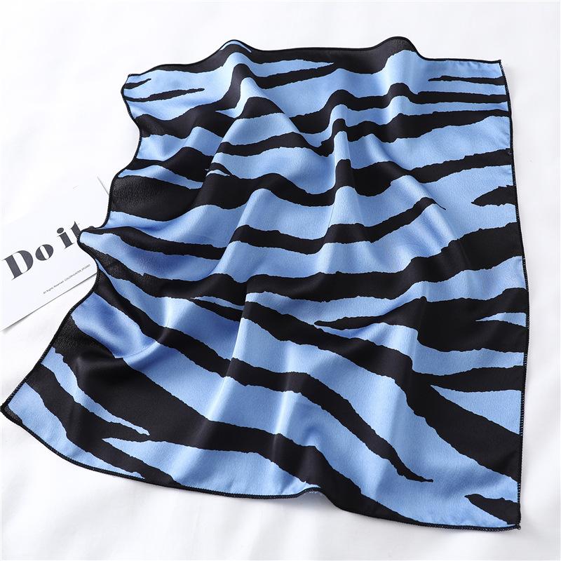 50 * 50 см шелковые шарфы весна и осень универсальное украшение профессиональные маленькие квадратные шарфы защита шеи связывающая сумка