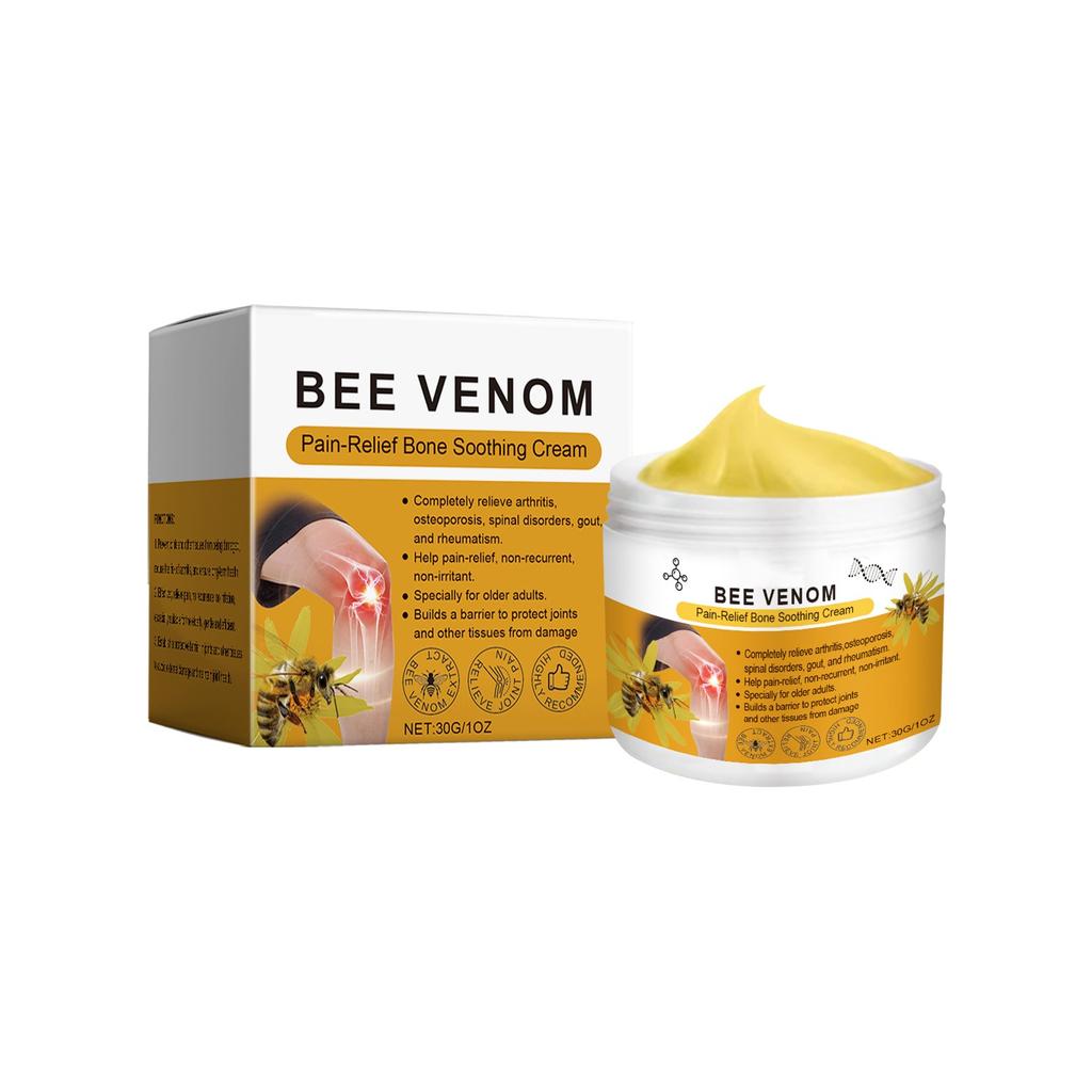 Bee Pain Cream Bee Cream Joint Cream Bee Ointment Bee Cream Against Pain Cream Soothing Cream Bee Care Gel.