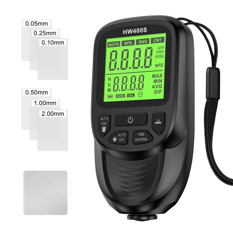 2025New Car Paint Thickness Tester Auto Film Coating Thickness Gauge Meter Manual Paint Tool Coating Test Accessories for Fe/NFE