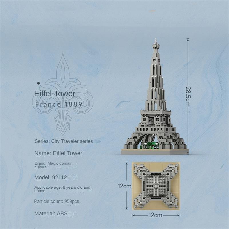 Mini Blocks World Architecture Adult Assembling Building Bricks Toys For Children Present Educational Gifts Big Ben Colosseum