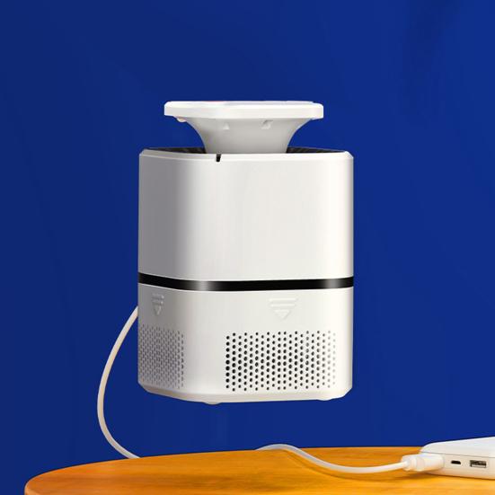 Лампа от комаров с фиолетовым светом Широкий диапазон охвата Низкий уровень шума Безопасно в использовании Энергосберегающая внутренняя ловушка для мух с питанием от USB Уничтожитель насекомых