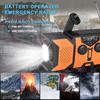 Emergency Radio with SOS Alarm Flashlight Solar Powered Hand Crank Rechargeable Radio Outdoor Camping FM AM WB Full Band Portable Radio