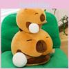 Cartoon Capybara Cute Plush Toy Decorative Pillow Gift For Kids Decor Bedroom