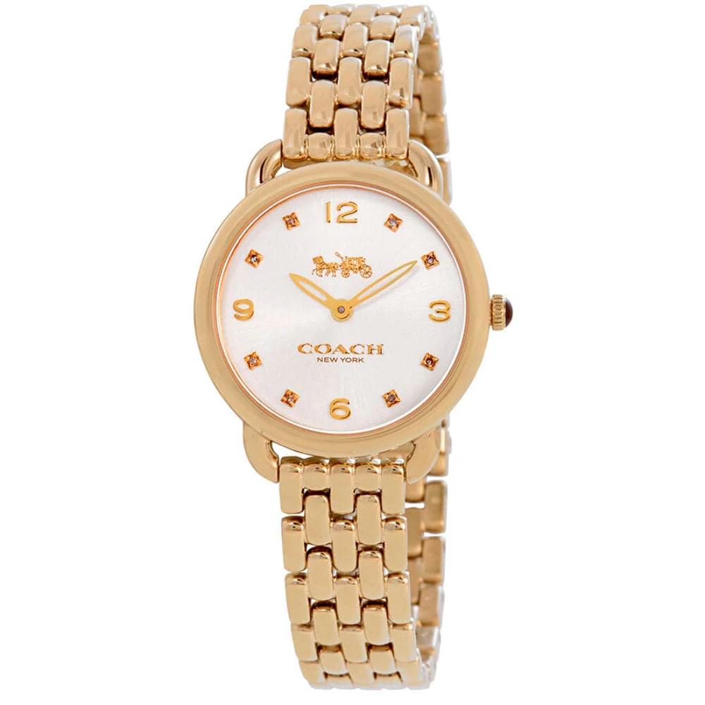 Coach Аналоговые женские часы Delancey Gold 14502782