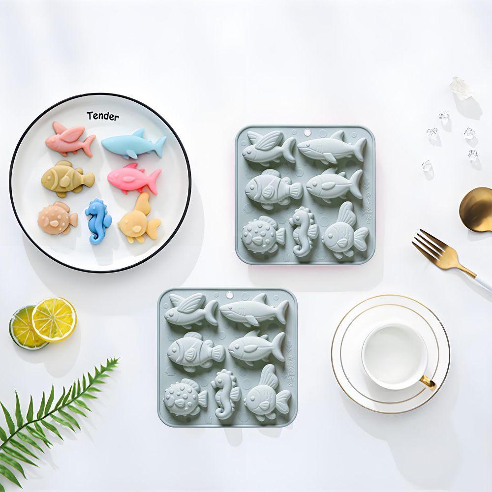 Ocean Theme Mousse Cake Mold 7 Options Baking Mould New Chocolate Dessert Mold DIY Baking