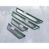 For Tesla Model 3 2024 2025 Stainless Steel Inner Ouside Door Sill Panel Scuff Plate Kick Step Trim Cover Protector