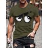 3D Graphic Men's Casual Men's Novelty Graphic Tee Casual Polyester A-Line T Shirt Mashable Shirt