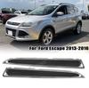 Front Headlight Lower Grille ABS Bracket Trim Moulding Decoration For Ford Kuga Escape 2013 2014 2015 2016 Car Accessories