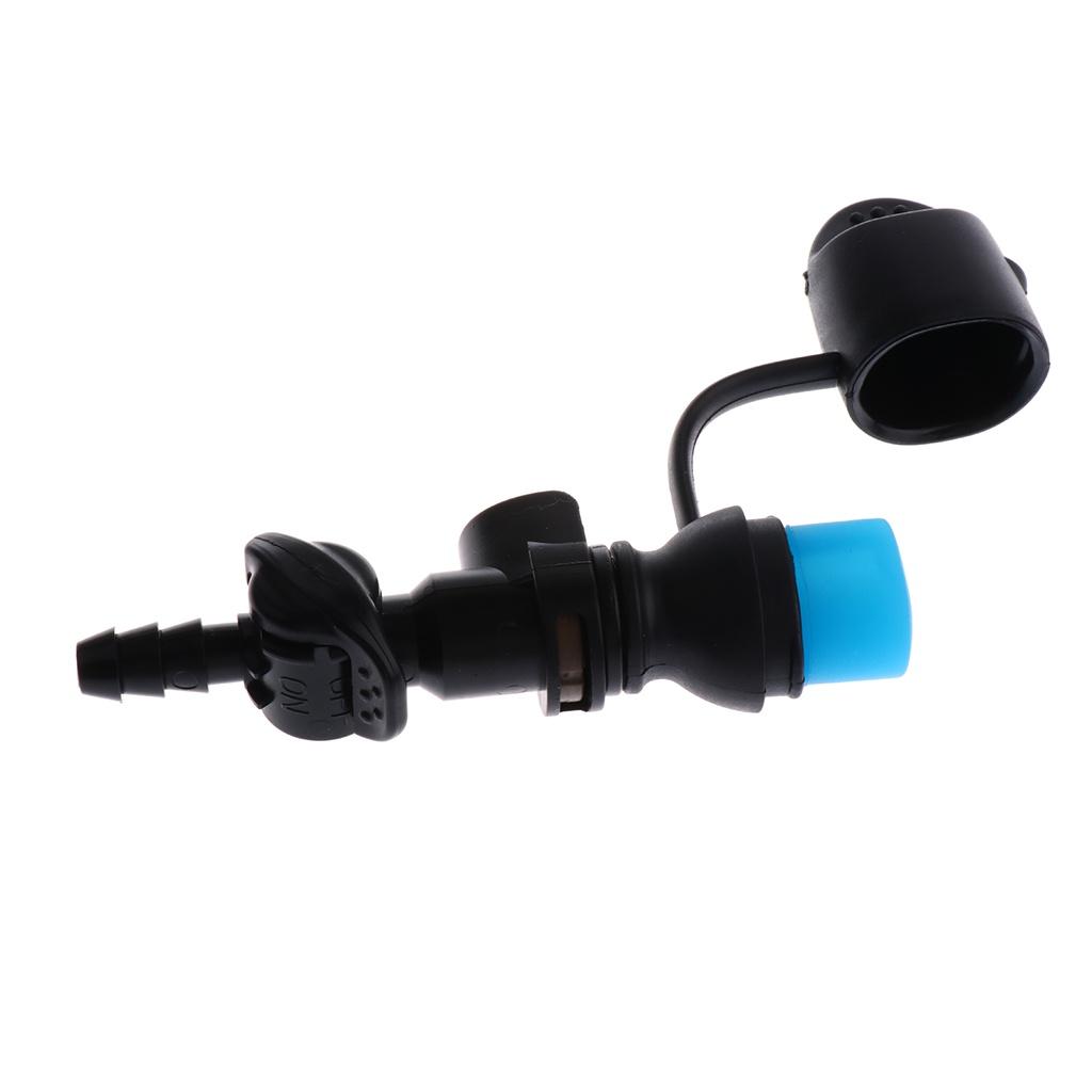 Силиконовый мешок для воды, питьевая система, клапан, насадка, баллон, черный цвет