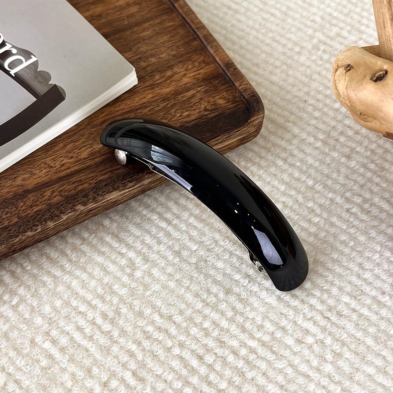 Заколка для волос Acetic Acid пружинная заколка для девочек большая шпилька головной убор блестящая эллиптическая дуга шпилька аксессуары для волос