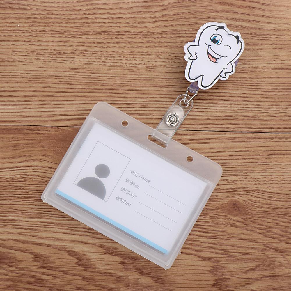 Держатель для бейджа с клипсой ID-карты Алюминиевый Держатель для бейджа медсестры/врача Выдвижной Держатель для бейджа/именной карты
