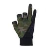 Daiwa Перчатки для рыбалки, камуфляжные перчатки для ловли приманок, 3-х кратный зеленый камуфляж, M DG-8520W