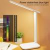 3 Modes Dimmable Touch Control Folding Desk Lamp USB Rechargeable Battery Powered LED Reading Light Home Decor