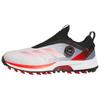 Adizero ZG BOA Spikeless Golf White Lucid Red Men Sneakers Cloud-White Core-Black IH9896