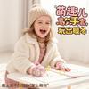 Children's half-finger gloves Autumn and winter jacquard rabbit five-finger fingers boys and girls baby warm and cold baby winter gloves
