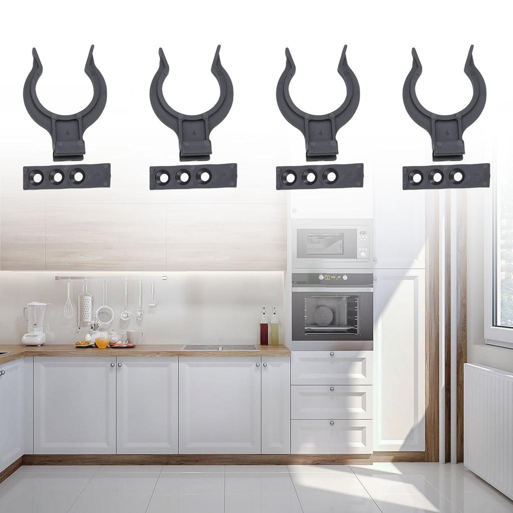 12 шт. зажим для крепления плинтусов шкафов, крепеж для плинтусов кухни, зажимы для плинтусов для установки плинтусов