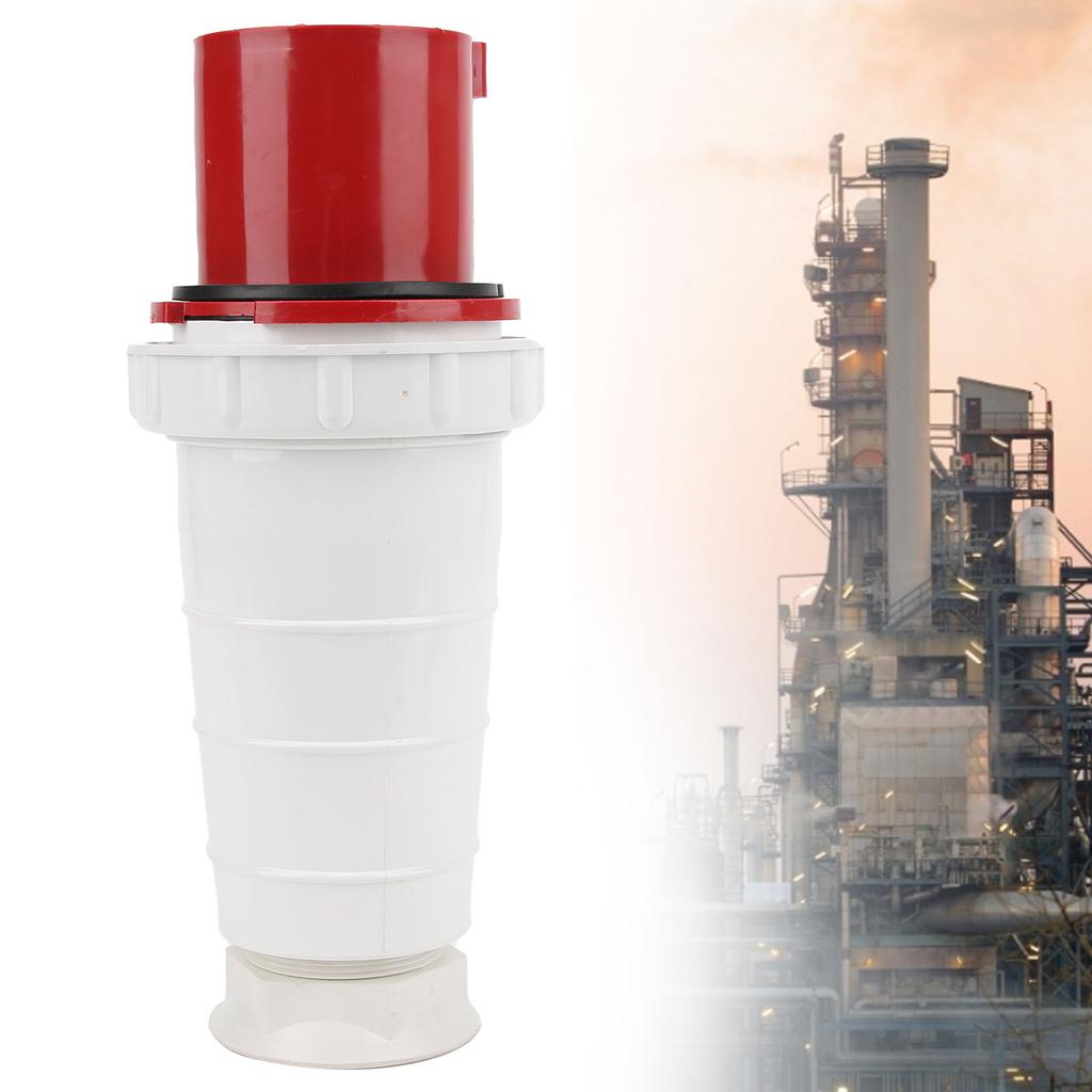 380415V 125A Industrial Connector 3P+N+E 5 Pin Power Plug IP67 Waterproof for Aviation