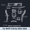 For BMW 3 Series -2025 Interior Center Console Gear Panel Navigation Screen TPU Protective Film LHD RHD Anti-Scratch Repair