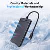 UGREEN 35583 4 in 1 USB C Hub Adapter 2 USB-C + 2 USB-A Ports 0.3m Docking Station 10Gbps Data Transfer for Windows / Mac OS / Linux