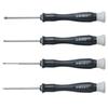 HOZAN ESD Precision Screwdriver Set Screwdrivers for Lightweight Turning and Fine Tuning (4-Piece Set) - Anti-Static