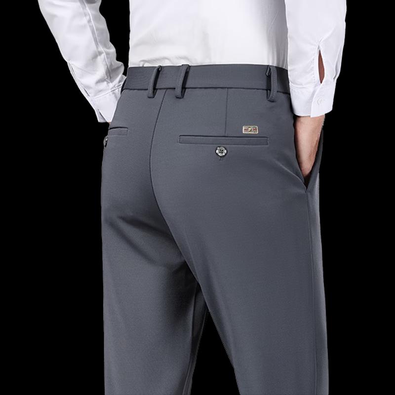 Pierre Cardin Мужские брюки прямого кроя в стиле business casual