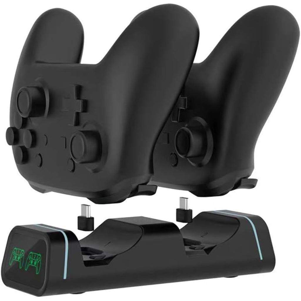 Switch Pro Controller Charger, Xbox Series,Charging Station for Ps5 Controller, Nintendo Switch Controller, Google Controller(Not for Power A )