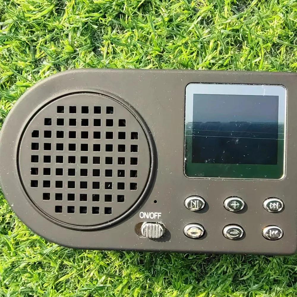 Outdoor Sound Loud Speaker 20w 123dB with 110 Bird Sounds Calling MP3 Player LED Display Sound Caller Optional Remote Control