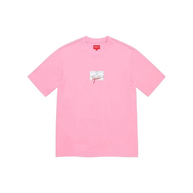 Supreme Signature Label S / S Top (Unisex) T-Shirts SUP SS21 658