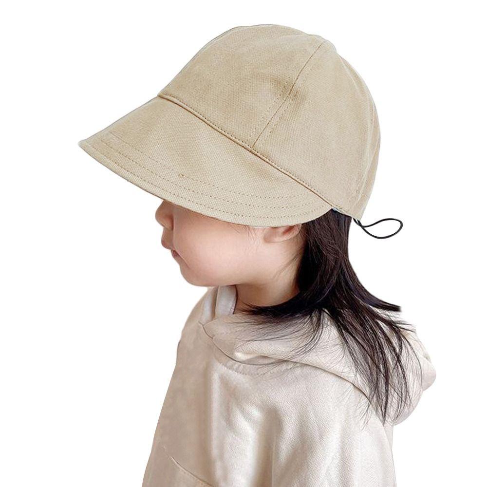 Kids Boys Girls Adjustable Portable Baby Bucket Hat Sun Hat Beach Cap Baseball Cap