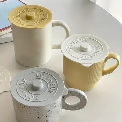 1 шт. силиконовые противопылевые чехлы для кофейных чашек, милые многоразовые крышки для чашек для чая, крышка для напитков на открытом воздухе