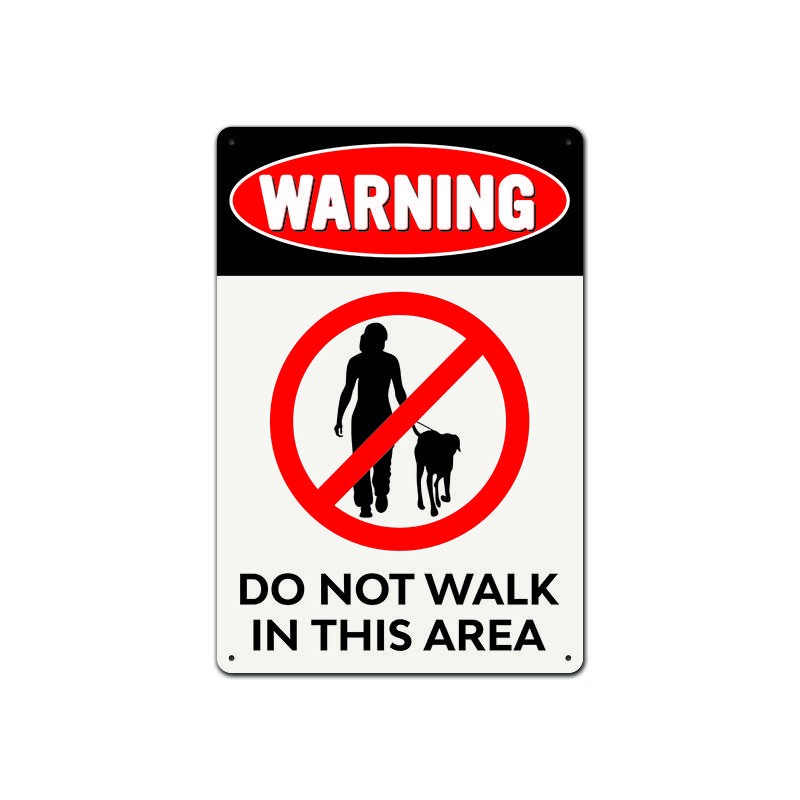 Предупреждающие металлические знаки для собак, винтажный металлический плакат, жестяная вывеска, ретро жесть, металлическое украшение для бара, паба, клуба, гаража