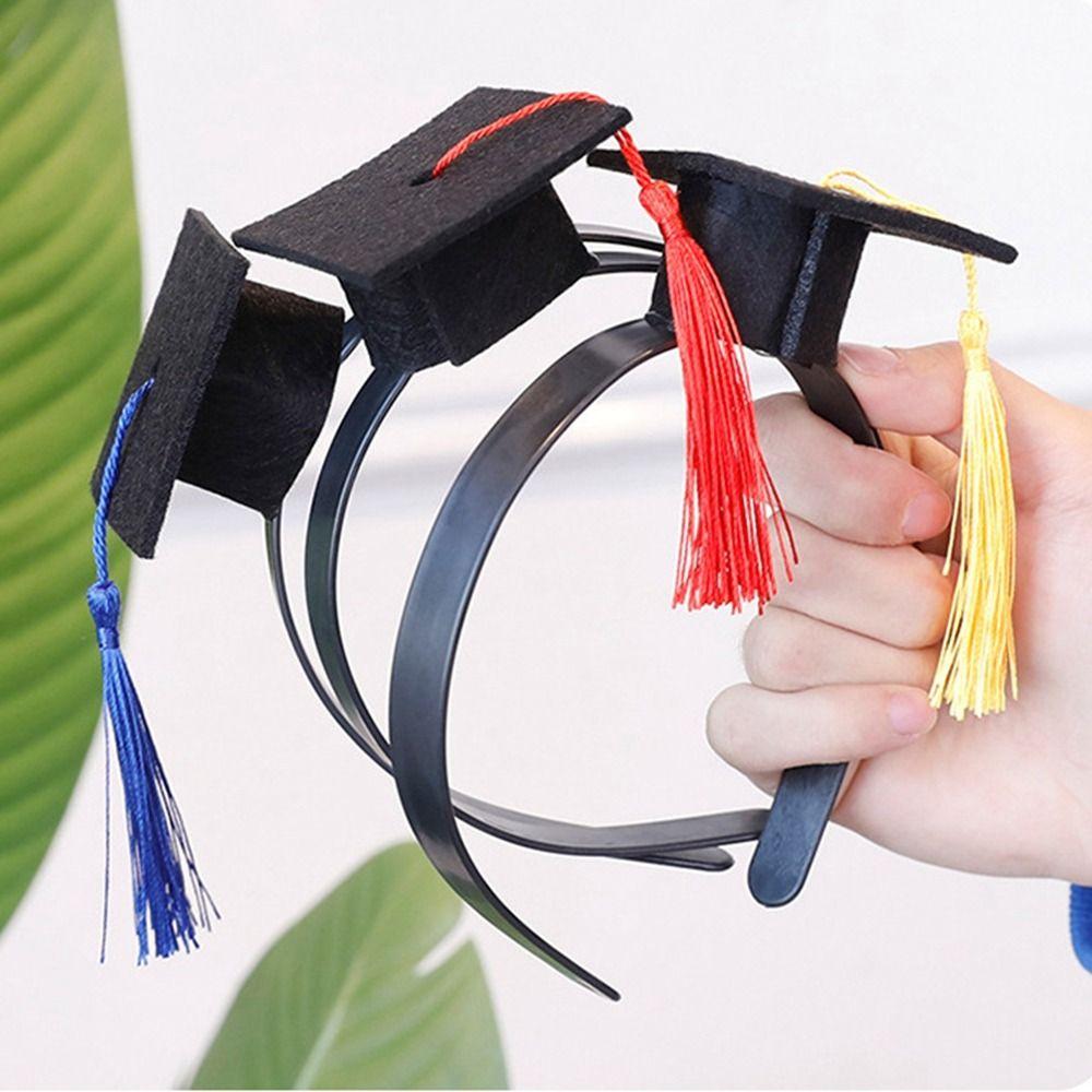 Graduation Season Mini Bachelor Hat Hairpin Small Graduation Hat Graduation Headwear  Student