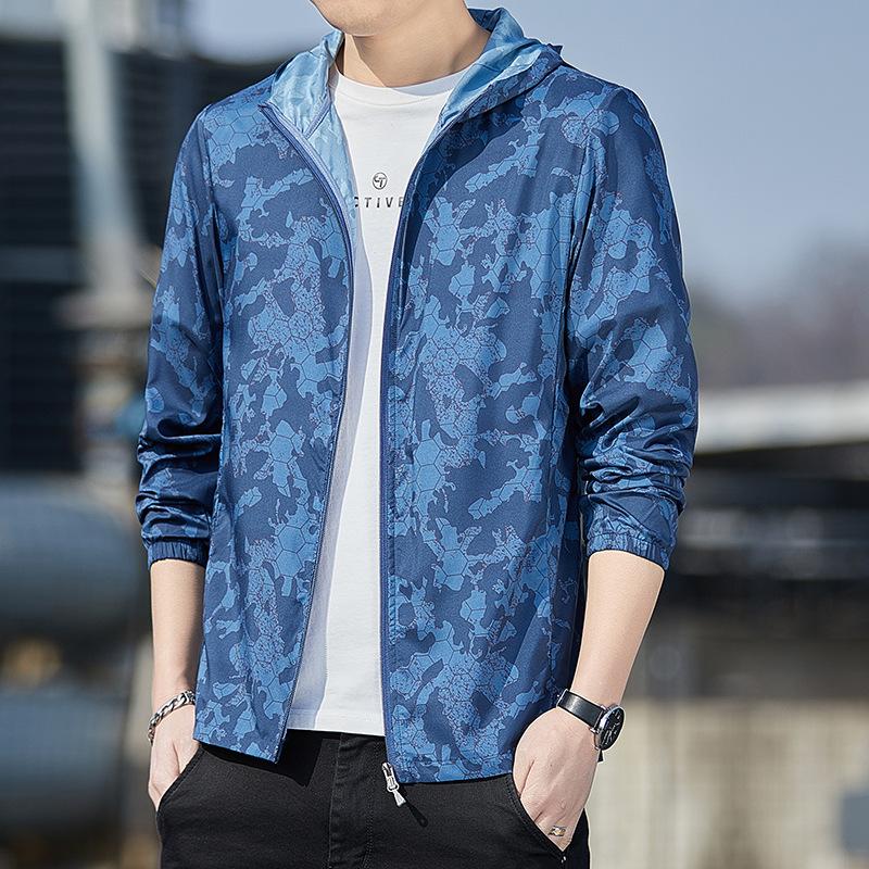 Солнцезащитная одежда для мужчин и женщин Летняя солнцезащитная одежда Куртка с защитой от ультрафиолета Уличная одежда Ice Silk Ультратонкая одежда Cool Skin