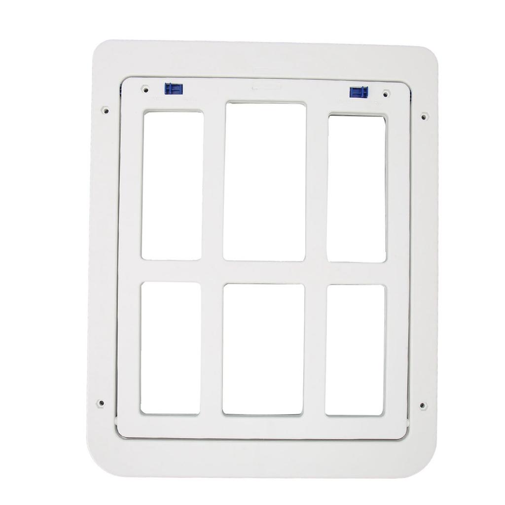 Дверца для защиты от собак, запираемая дверца для защиты от домашних животных, двойная магнитная застежка, прочная дверца для собак