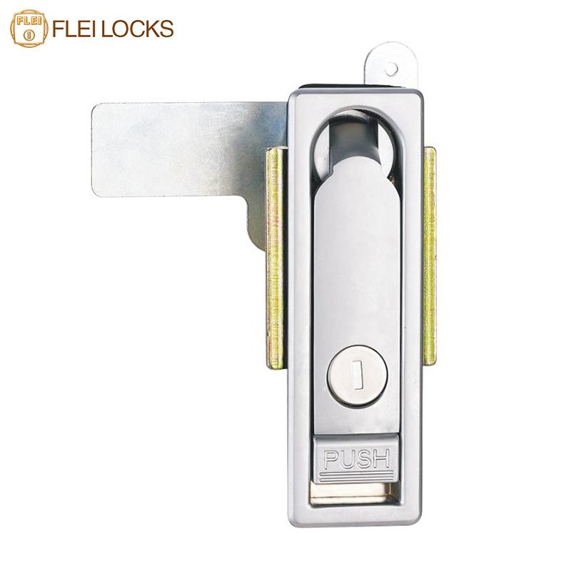 Industrial Hardware Cabinet Key Operated Push Button Panel Lock with Easy Installation