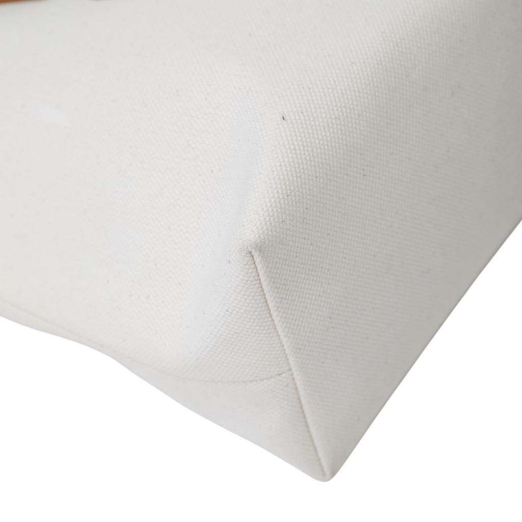 Celine Кросс-боди сумка Horizontalkava холст белый Женская 190062BNZ Б/у