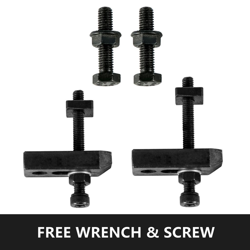 VEVOR Вертикальный и горизонтальный поворотный стол 4 дюйма/100 мм, 4 слота, прецизионный высоковольтный рабочий стол, наклоняющийся на 360 градусов, фрезерно-сверлильный станок